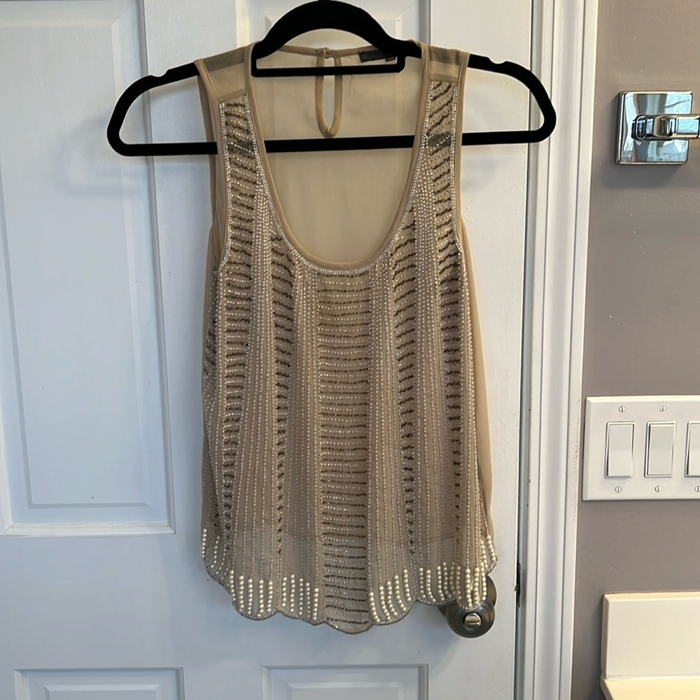 Matty M Beaded Swing Top